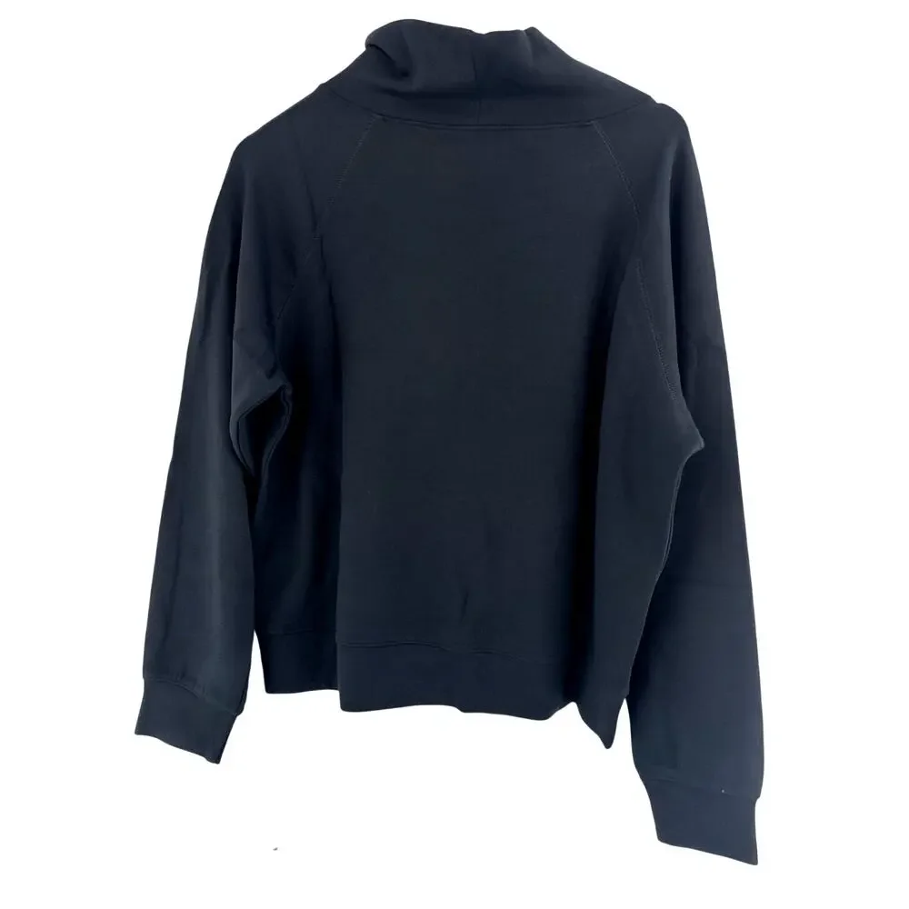 Softies Women's Black DreamTech Mock Neck with Pleated Pant Size L